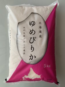 松原米穀　北海道産ゆめぴりか 5kg